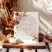 秋エレガント愛は甘いトリートポスターを取る ポスター