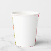 秋エレガント日本のの着物 紙コップ (正面)