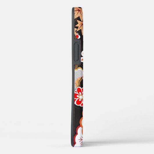 秋エレガント日本のの着物 Case-Mate iPhoneケース (裏面 / 右)