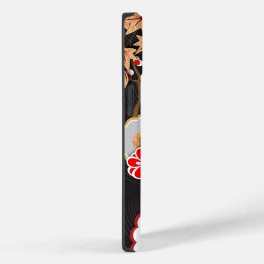 秋エレガント日本のの着物 Case-Mate iPhoneケース (裏面 / 右)