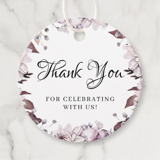 秋エレガント紫 フェイバータグ (正面)