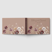 秋エレガント結婚の ゲストブック (全面)