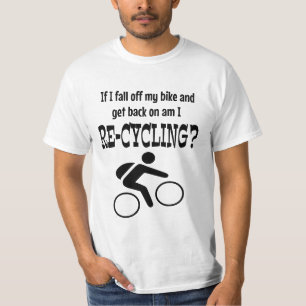 秋オフ私の自転車の黒 Tシャツ