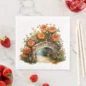 秋オレンジアスターの花（情景） (インサイチュ)