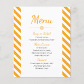 秋オレンストライプジのメ結婚ニューブライダルシャワー (正面)