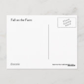 秋オンファーム ポストカード (裏面)