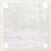 秋オンブルーヒルズ予約レッドドットトレイル ガラスコースター (裏面)