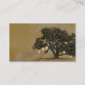 秋オークツリーランタン結婚ズ座席表 プレイスカード (裏面)