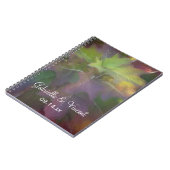 秋オークリーフアジサイ結婚ズ ノートブック (左側)