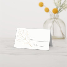 秋オーク結婚リーフ