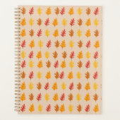 秋オーク葉ズ プランナー手帳 (正面)