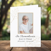 秋オーク離れズ葬式ウェイクメモリアル悔やみや弔慰 サンキューカード