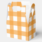 秋オータムオレンジプレイドパターン フェイバーボックス (オープン)
