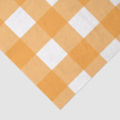 秋オータムオレンジプレイドパターン 薄葉紙 (詳細)