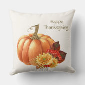 秋オータムカボチャ装飾用クッション クッション (裏面)