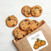 秋オータムカボッキンハーベスト スクエアシール