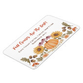 秋オータムクルーズキャビンステートルームドアマーカー マグネット (左側)