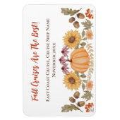 秋オータムクルーズキャビンステートルームドアマーカー マグネット (縦)