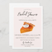 秋オータムトリートブライダルシャワー招待 招待状 (正面/裏面)