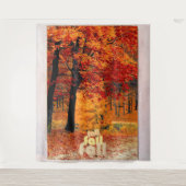 秋オータムフォレストビュー タペストリー (正面)