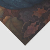 秋オータムブルーパンプキンフェアユタリーデクページ紙 薄葉紙 (詳細)