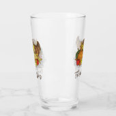 秋オータムホリデーファミリーネームカスタム タンブラーグラス (左)