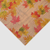 秋オータムメープル葉ズオンバーンウッド 薄葉紙 (詳細)