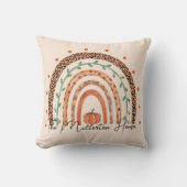 秋オータムレインボー クッション (正面)