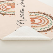 秋オータムレインボー シェルパブランケット (3/4)