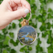 秋オーバークリアウォーターリバーアイダホ キーホルダー (手)