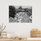 秋オーバーブロークウェイ峡谷 ポスター (キッチン)