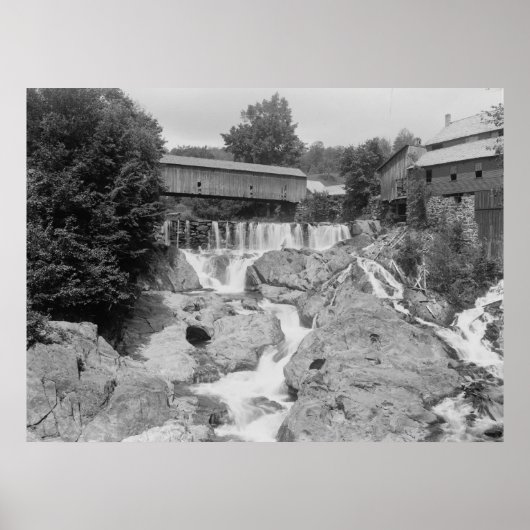 秋オーバーブロークウェイ峡谷 ポスター (正面)