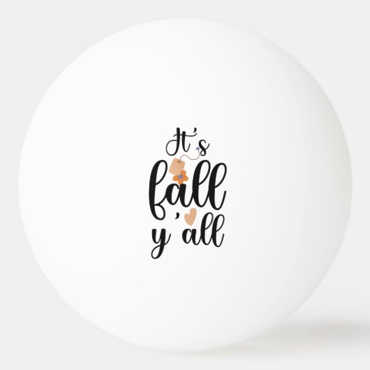 秋オールかわいいお茶バッグ 卓球ボール (正面)