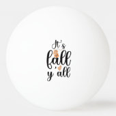 秋オールかわいいお茶バッグ 卓球ボール (裏面)