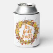 秋オールオレンジ紅葉 缶クーラー (缶裏面)