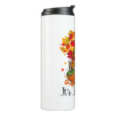 秋オールスリンガースパニエル犬ドッグハロウィンタ タンブラー (回転左)