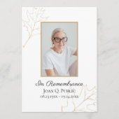 秋オ離れク葬儀社 プログラム (正面)