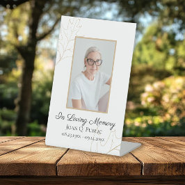 秋オ離れークお祝いの葬儀 台座サイン