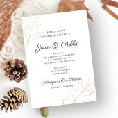 秋オ離れークお祝い 招待状