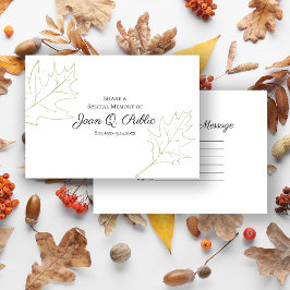 秋オ離れーク共有Aメモリ葬儀 ノートカード