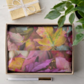 秋カエデ葉リカラフル秋自然 薄葉紙 (ギフト)