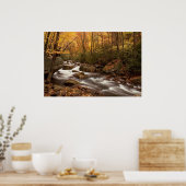 秋カスケードプリント ポスター (キッチン)