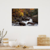 秋カスケードプリント ポスター (キッチン)