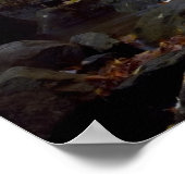 秋カスケードプリント ポスター (角)