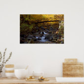 秋カスケードプリント ポスター (キッチン)