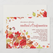 秋カスケード招待状 招待状 (正面/裏面)