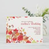 秋カスケード招待状 招待状 (スタンド正面)