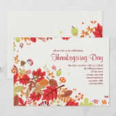 秋カスケード招待状 招待状 (正面/裏面)