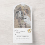 秋カスタムフォト結婚ズ オールインワン招待状 (内側)