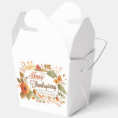 秋カスタムフローラ感謝祭パーティー フェイバーボックス (見開き)
